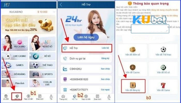 Hướng dẫn mở khóa chức năng rút tiền Kubet